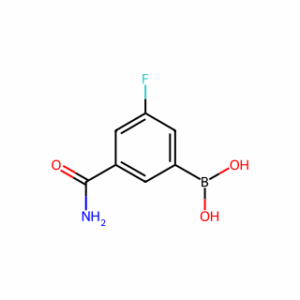 (3-Carbamoyl-5-fluorophenyl)boronic acid