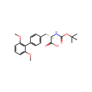 (S)-2-((tert-Butoxycarbonyl)amino)-3-(2′,6′-dimethoxy-[1,1′-biphenyl]-4-yl)propanoic acid