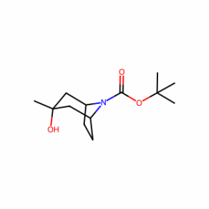 tert-butyl 3-hydroxy-3-methyl-8-azabicyclo[3.2.1]octane-8-carboxylate