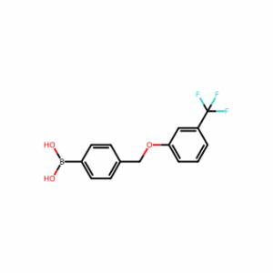 (4-((3-(Trifluoromethyl)phenoxy)methyl)phenyl)boronic acid