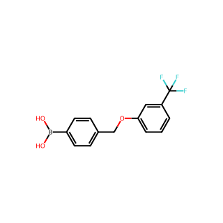 (4-((3-(Trifluoromethyl)phenoxy)methyl)phenyl)boronic acid