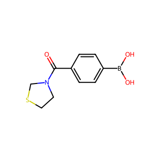 (4-(Thiazolidine-3-carbonyl)phenyl)boronic acid