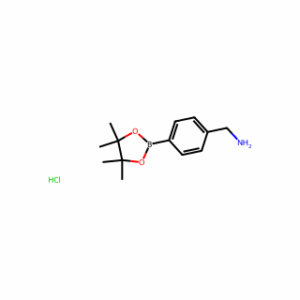 (4-(4,4,5,5-Tetramethyl-1,3,2-dioxaborolan-2-yl)phenyl)methanamine hydrochloride
