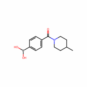 (4-(4-Methylpiperidine-1-carbonyl)phenyl)boronic acid