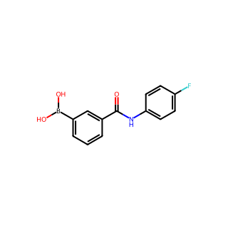 (3-((4-Fluorophenyl)carbamoyl)phenyl)boronic acid