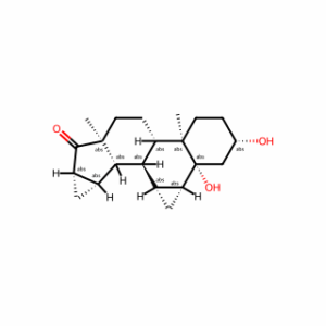(2S,4aR,4bS,6aS,7aS,8aS,8bS,8cR,8dR,9aR,9bR)-2,9B-Dihydroxy-4A,6A-Dimethylhexadecahydro-1H-Cyclopropa[4,5]Cyclopenta[1,2-a]Cyclopropa[L]Phenanthren-7(7aH)-One