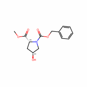 (2R,4S)-1-Benzyl 2-methyl 4-hydroxypyrrolidine-1,2-dicarboxylate