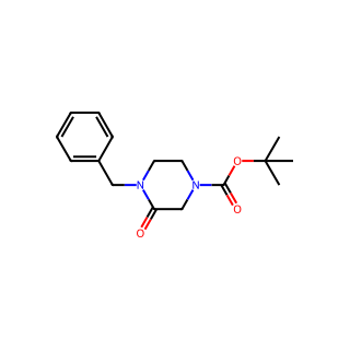 Tert-Butyl 4-Benzyl-3-Oxopiperazine-1-Carboxylate