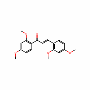 (E)-1,3-Bis(2,4-dimethoxyphenyl)prop-2-en-1-one