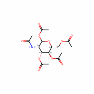 (3S,4R,5S,6R)-3-acetamido-6-(acetoxymethyl)tetrahydro-2H-pyran-2,4,5-triyl triacetate