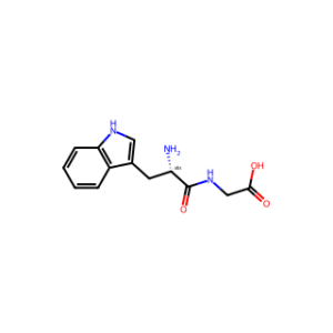 (S)-2-(2-Amino-3-(1H-indol-3-yl)propanamido)acetic acid
