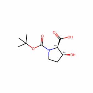 (2R,3S)-1-[(tert-Butoxy)carbonyl]-3-hydroxypyrrolidine-2-carboxylic acid