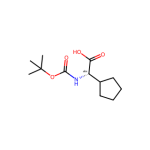 (S)-2-((tert-Butoxycarbonyl)amino)-2-cyclopentylacetic acid