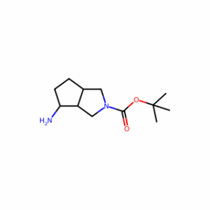 tert-Butyl 4-amino-3,3a,4,5,6,6a-hexahydro-1H-cyclopenta[c]pyrrole-2-carboxylate