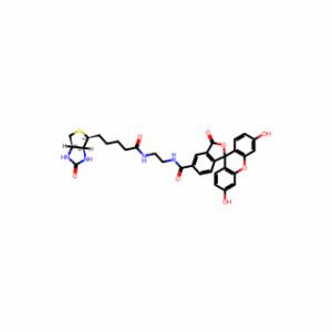 (3aS,4S,6aR)-N-[2-[[(3′,6′-Dihydroxy-3-oxospiro[isobenzofuran-1(3H),9′-[9H]xanthen]-5-yl)carbonyl]amino]ethyl]hexahydro-2-oxo-1H-thieno[3,4-d]imidazole-4-pentanamide