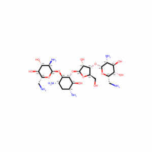 (2S,3S,4R,5R,6R)-5-Amino-2-(aminomethyl)-6-(((2R,3S,4R,5S)-5-(((1R,2R,3S,5R,6S)-3,5-diamino-2-(((2R,3R,4R,5S,6R)-3-amino-6-(aminomethyl)-4,5-dihydroxytetrahydro-2H-pyran-2-yl)oxy)-6-hydroxycyclohexyl)oxy)-4-hydroxy-2-(hydroxymethyl)tetrahydrofuran-3-yl)ox