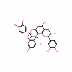(2R,3S,8S,14R,15R)-2,8-Bis(3,4-dihydroxyphenyl)-3,4-dihydro-8,14-methano-2H,14H-1-benzopyrano[7,8-d][1,3]benzodioxocin-3,5,11,13,15-pentol