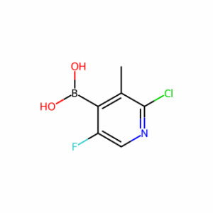 (2-Chloro-5-fluoro-3-methylpyridin-4-yl)boronic acid