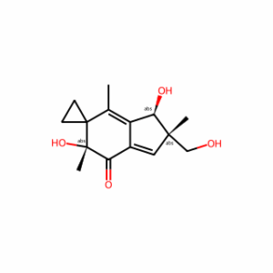 (2′S,3′R,6′R)-2′,3′-Dihydro-3′,6′-dihydroxy-2′-(hydroxymethyl)-2′,4′,6′-trimethylspiro[cyclopropane-1,5′-[5H]inden]-7′(6′H)-one