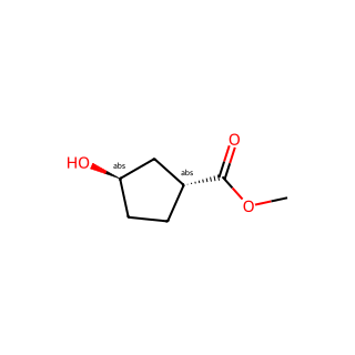 methyl (1R,3R)-3-hydroxycyclopentanecarboxylate