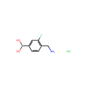 (4-(Aminomethyl)-3-Fluorophenyl)Boronic Acid Hydrochloride