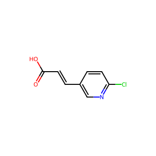 (E)-3-(6-Chloropyridin-3-yl)acrylic acid