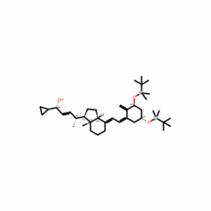 (1S,4R,E)-4-((1R,3aS,7aR,E)-4-((Z)-2-((3S,5R)-3,5-Bis((tert-butyldimethylsilyl)oxy)-2-methylenecyclohexylidene)ethylidene)-7a-methyloctahydro-1H-inden-1-yl)-1-cyclopropylpent-2-en-1-ol