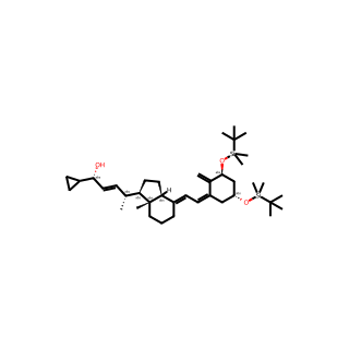 (1S,4R,E)-4-((1R,3aS,7aR,E)-4-((Z)-2-((3S,5R)-3,5-Bis((tert-butyldimethylsilyl)oxy)-2-methylenecyclohexylidene)ethylidene)-7a-methyloctahydro-1H-inden-1-yl)-1-cyclopropylpent-2-en-1-ol