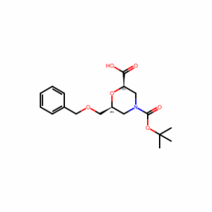 (2R,6S)-6-((BENZYLOXY)METHYL)-4-(TERT-BUTOXYCARBONYL)MORPHOLINE-2-CARBOXYLIC ACID
