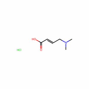 (E)-4-(Dimethylamino)but-2-enoic acid xhydrochloride