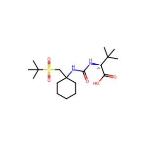 (S)-2-(3-(1-((tert-Butylsulfonyl)methyl)cyclohexyl)ureido)-3,3-dimethylbutanoic acid