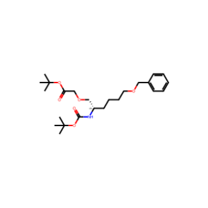 (S)-TERT-BUTYL 2-((6-(BENZYLOXY)-2-((TERT-BUTOXYCARBONYL)AMINO)HEXYL)OXY)ACETATE