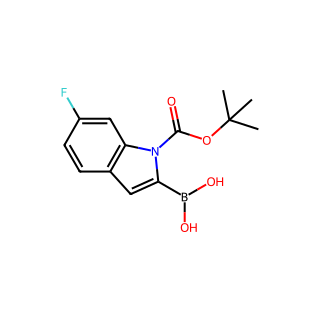 (1-(tert-Butoxycarbonyl)-6-fluoro-2-indolyl)boronic acid