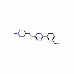 (3-(5-((1-Methylpiperidin-4-yl)methoxy)pyrimidin-2-yl)phenyl)methanol