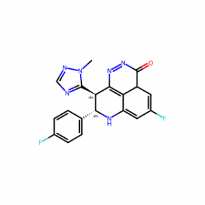 (8S,9R)-5-Fluoro-8-(4-fluorophenyl)-2,7,8,9-tetrahydro-9-(1-methyl-1H-1,2,4-triazol-5-yl)-3H-pyrido[4,3,2-de]phthalazin-3-one