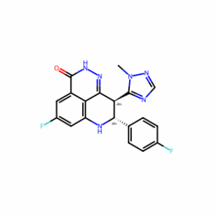 (8R,9S)-5-Fluoro-8-(4-fluorophenyl)-2,7,8,9-tetrahydro-9-(1-methyl-1H-1,2,4-triazol-5-yl)-3H-pyrido[4,3,2-de]phthalazin-3-one