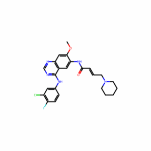 (2E)-N-[4-[(3-Chloro-4-fluorophenyl)amino]-7-methoxy-6-quinazolinyl]-4-(1-piperidinyl)-2-butenamide