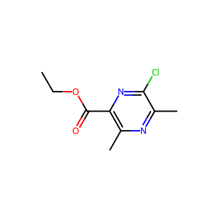 Ethyl 6-chloro-3,5-dimethylpyrazine-2-carboxylate