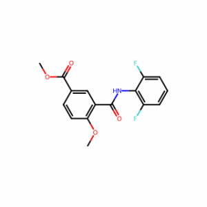 Methyl 3-(2,6-difluorophenylcarbamoyl)-4-methoxybenzoate
