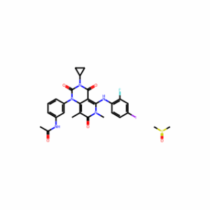 Trametinib DMSO solvate