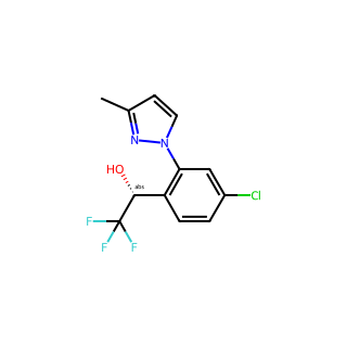 (R)-1-(4-chloro-2-(3-methyl-1H-pyrazol-1-yl)phenyl)-2,2,2-trifluoroethanol
