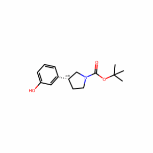 tert-Butyl 3-(3-hydroxyphenyl)pyrrolidine-1-carboxylate