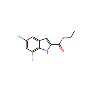 Ethyl 5-chloro-7-fluoro-1H-indole-2-carboxylate