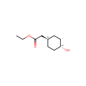Ethyl trans-4-hydroxycyclohexaneacetate