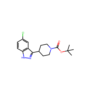tert-butyl 4-(5-chloro-1H-indazol-3-yl)piperidine-1-carboxylate