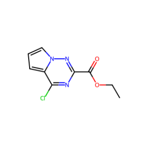 Ethyl 4-chloropyrrolo[2,1-f][1,2,4]triazine-2-carboxylate