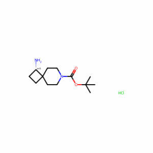 tert-butyl 1-amino-7-azaspiro[3.5]nonane-7-carboxylate hydrochloride