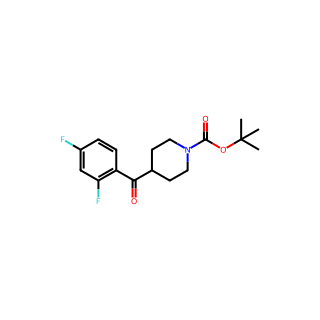 tert-butyl 4-(2,4-difluorobenzoyl)piperidine-1-carboxylate