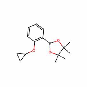 2-[2-(Cyclopropyloxy)phenyl]-4,4,5,5-tetramethyl-1,3,2-dioxaborolane