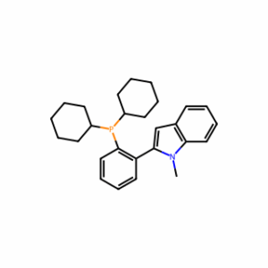 2-(2-(DICYCLOHEXYLPHOSPHINO)PHENYL)-1-METHYL-1H-INDOLE